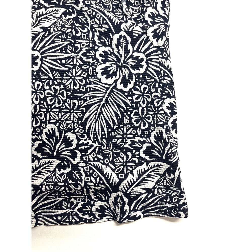 Tommy‎ Bahama Everyday Active Navy White Floral Sleeveless Blouse XS Tropical - Picture 5 of 16